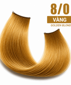 Kirin Professional - Hair Color Cream Collagen 8/0 Màu Vàng