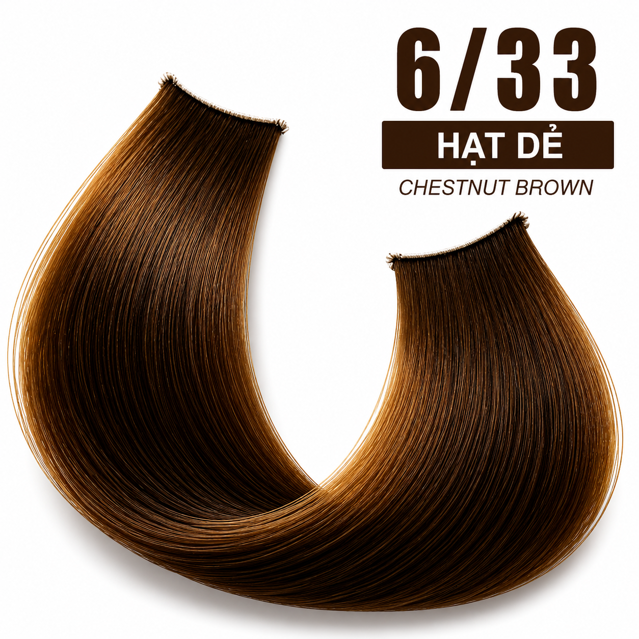 Kirin Professional - Hair Color Cream Collagen 6/33 Màu Hạt Dẻ