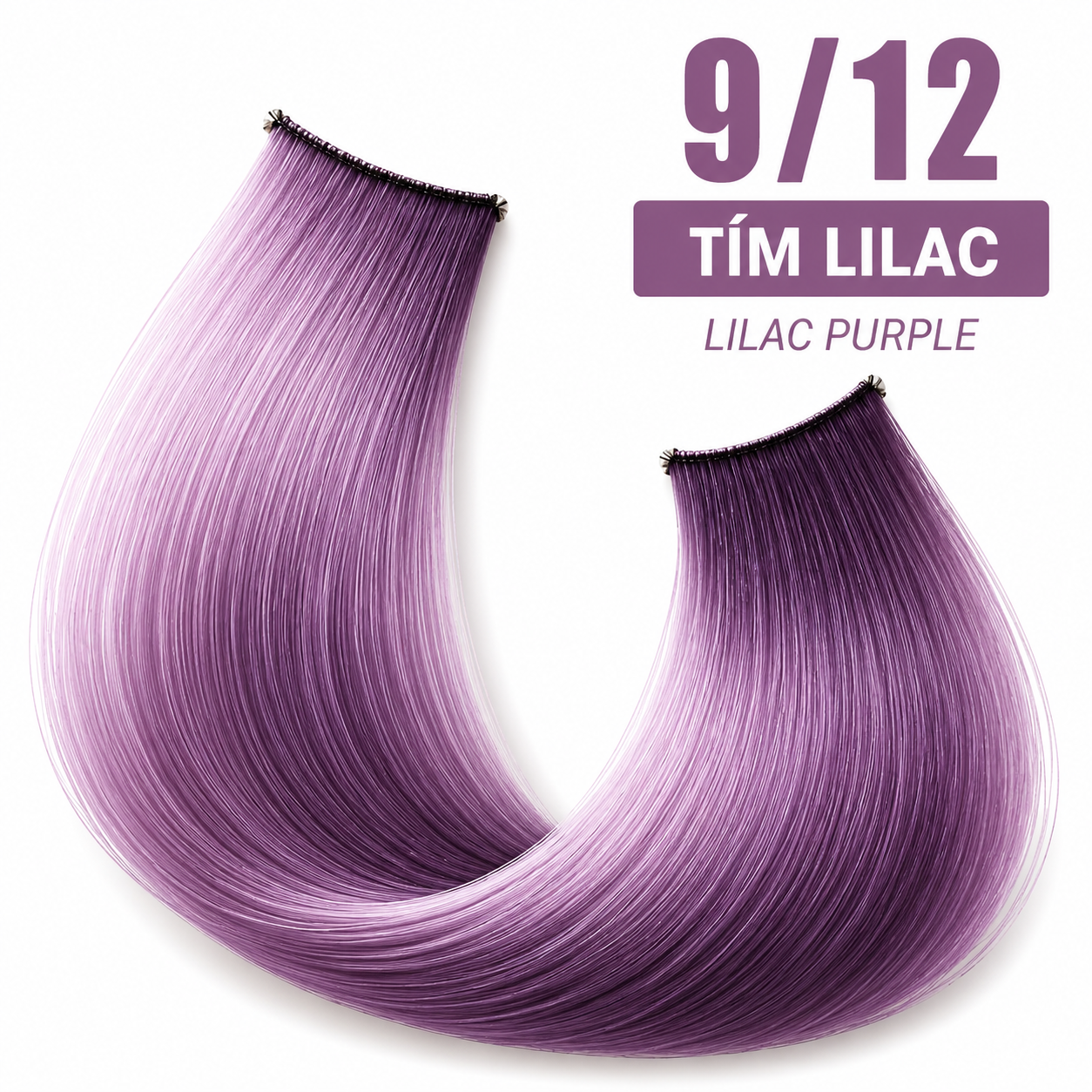 Kirin Professional - Hair Color Cream Collagen 9/12 Màu Tím Lilac