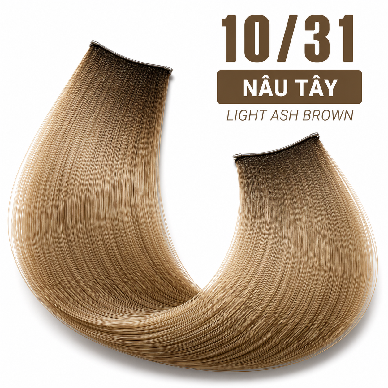 Kirin Professional - Hair Color Cream Collagen 10/31 Màu Nâu Tây